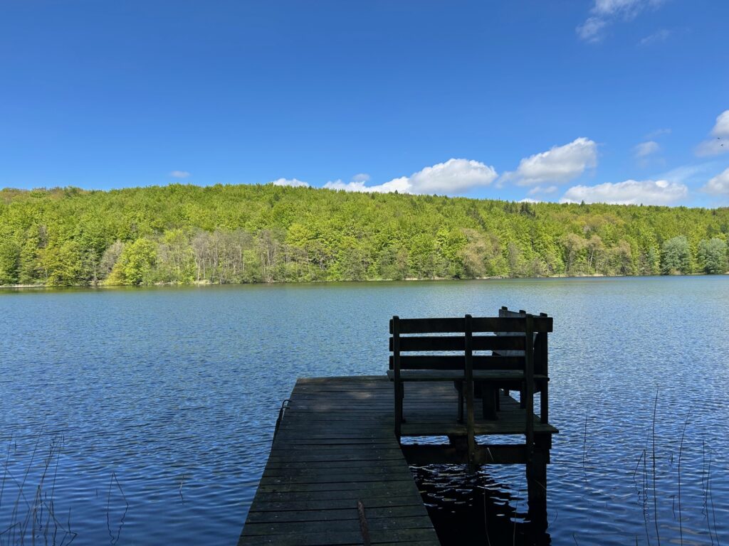 Steg am Ukleisee