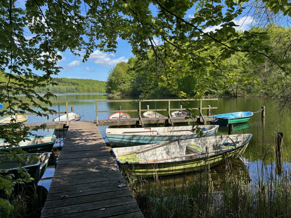 Boote am Ukleisee